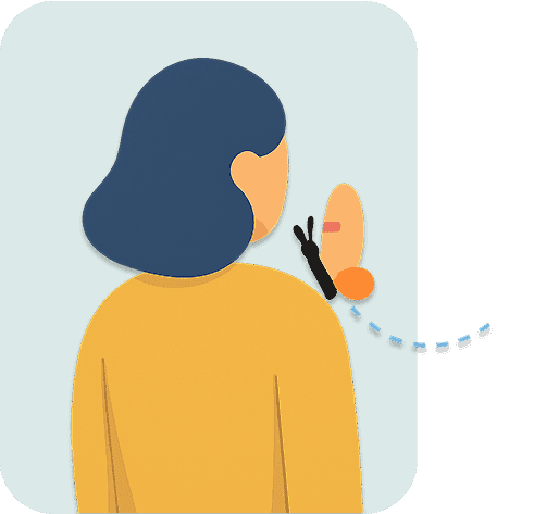 We check in - passively first, then gently